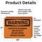 Signmission Livestock Guardian Dog On Duty Do Not Enter OSHA Warning Sign, Vinyl Decal, 10in W x 7in L, 2PK OS-2PACK-WS-D-710-L-12233 - alternate 6
